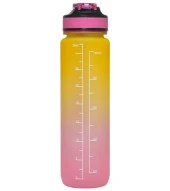 Valletta VLT1246 Fofana Bpa Içermez Motivasyonel Su Matarası 900ML Pembe thumbnail 3