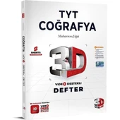 3D TYT COĞRAFYA VİDEO DESTEKLİ DEFTER - 1