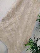 NİVEMESHOME BEJ BANYO HAVLUSU ÇINAR thumbnail 4