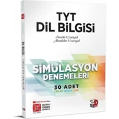 TYT DİLBİLGİSİ 30 SİMÜLASYON DENEMELERİ 3D YAYINLARI - 1