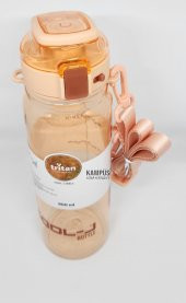Gıpta Cool-J Well 900ml Soft Turuncu Askılı Kilitli Tritan K7559 Matara - 3