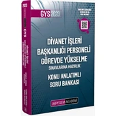 PEGEM GYS DİYANET İŞLERİ PERSONELİ KONU ANLATIMLI SORU BANKASI - 1