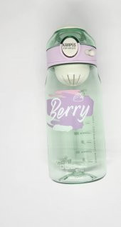 Gıpta Cool-J Ping 570ml Yeşil Berry Kilitli Tritan K7542 Matara - 1
