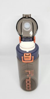 Gıpta Cool-J Air 620ml Siyah  Kilitli Tritan K7540 Matara - 2