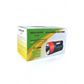 Gold Silver Gs-2621 15 W Şarjlı Projektör El Feneri El Lambası thumbnail 6