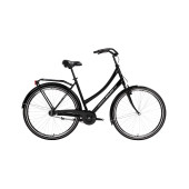 Bisan Fluante C 28 Jant 52 cm V Fren Kadın Şehir Bisikleti - Parlak Siyah-Silver - 1