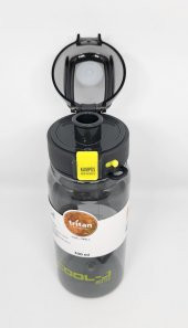 Gıpta Cool-J Well 700ml Siyah-Yeşil Askılı Kilitli Tritan K7558 Matara - 3