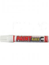 Paint Marker Silinmez Yazı Kalemi Metal Beyaz renk yazar - 1