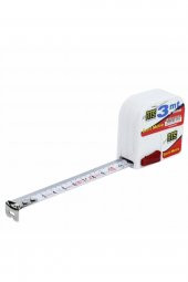 12353 Şerit Metre Beyaz Stoplu 3 M X 16 Mm - 1