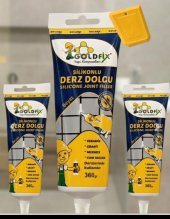 Derzmatik hazır Silikonlu Derz Dolgu beyaz - 1