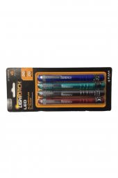 Lıghtorch Alm.el Feneri 4lü 20 Lumen Lt 03079 - 1