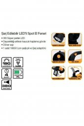 Lightorch Lt03101şarj Edilebilir Led Fener 190 Lümen - 2