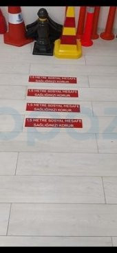 SOSYAL MESAFE KORUMA  BANDI YAPIŞKANLI - 2