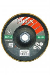 Flap Zmpara Diski Alüminyum Oksit 180mm 60 Kum Metal - 2