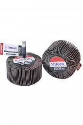 100 Kum Saplı Mob Fırfır Zımpara Mop  Zımpara 60 X 30 Mm 2 adetli - 1