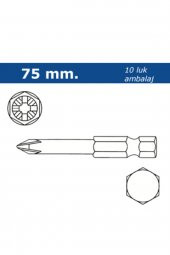 Proscr Scr03075 - Ph2-75mm Yıldız Bits Uç - 1