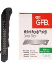 Maket Bıçağı Ağzı YEDEK 100 adetli - 1