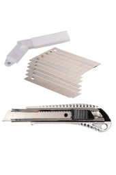 Falçata Metal Maket Bıçak büyük boy + 10 adet yedek uçlu - 2