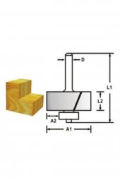 Th14487 Rulmanlı Lamba Freze Bıçağı 25 Mm - 2