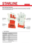 YANMAZ YANGIN ELDİVENİ DERİ Takviyeli Deri Eldiven thumbnail 3