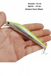 Rapala Lures sahte Yapay Yem Jig Yem 10cm 9.5gr  Deniz Ve Tatlı Su Lrf Maket Balık - 1