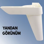 Aspen Lüks Mobilya Kanepe Koltuk Tv Ünitesi Baza Ayağı Ayakları 11 Cm Beyaz Ayak (4 ADET) thumbnail 6