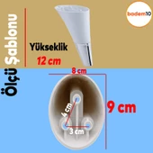 Clara 6'lı Set Mobilya Koltuk Kanepe Baza Yatak Tv Ünite Destek Ayağı 12 Cm Ayakları Beyaz Krom - 4