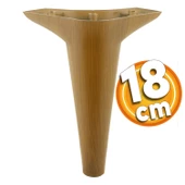 Aspen Lüks Mobilya Kanepe Koltuk Tv Ünitesi Konsol Ayağı Ayakları 18 Cm Kahverengi Ayak (4 ADET) thumbnail 3