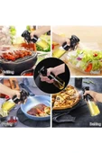 Sprey Yağdanlık, Airfryer için Yağdanlık Püskürtmeli Sprey Cam Şişe Zeytinyağı Sirke Püskürtüc - 6