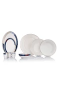 Adel Motif Yemek Takımı 56 Parça-platin - 2