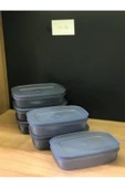 6'lı 600 Ml Kapaklı Mini Saklama Kabı -kahvaltılık- Buzdolabı Kabı 600ml Mutfak Düzenleyici - 1