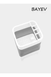 Ak 763 Katlanır Tabaklık - Bulaşık Kurutmalık Kaşıklık Kurutmalık thumbnail 2