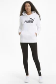 Puma ESS Logo Hoodie Kadın Sweatshirt Beyaz XS-XL - 4