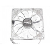 Zalman 12Cm Kasa Fanı Beyaz Mavi Led 3 Pin ZA1225CSL - 2