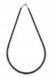 Safir Doğal Taş Kolye Hint Kesim thumbnail 1