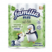 Familia  Plus Tuvalet Kağidi  3 Kat Natural 40'li - 1