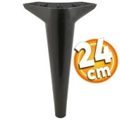 Aspen Lüks Mobilya Kanepe Koltuk Tv Ünitesi Konsol Ayağı Ayakları 24 Cm Siyah Ayak (4 ADET) - 3