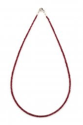 Yakut ( AA Kalite ) Doğal Taş Kolye Hint Kesim - 1