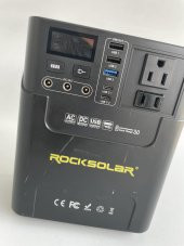 Rocksolar RS328 Taşınabilir Güç Kaynağı 222Wh (Kutusuz) - 4