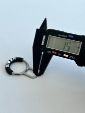 HERIS İbareli Halka Fermuar Çekme Yedeği - Metal Tutacak 100 Adet thumbnail 9