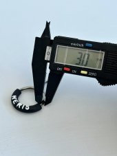 HERIS İbareli Halka Fermuar Çekme Yedeği - Metal Tutacak 100 Adet thumbnail 12