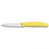 VİCTORİNOX SOYMA BIÇAĞI 8 CM TESTERE AĞIZLI SARI - 1