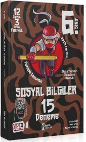6. Sınıf Sosyal Bilgiler 15 Deneme İsem Yayınları - 1