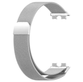 Huawei Band 8 Kordon Metal Mıknatıslı Hasır Kayış - 3