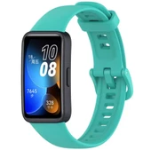 Huawei Band 8 Uyumlu Kordon Silikon Klasik Jel Kayış - 5