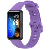 Huawei Band 8 Uyumlu Kordon Silikon Klasik Jel Kayış - 9