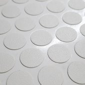 AletÇantam Yapışkanlı Tıpa Mobilya Dolap Vida Kapatma Gizleme Yapıştırma Kapağı Beyaz-100 Adet - 2