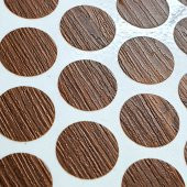 AletÇantam Yapışkanlı Tıpa Mobilya Dolap Vida Kapatma Gizleme Yapıştırma Kapağı Ceviz -100 Adet - 2