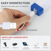 Usb Şarzlı Acil Durum ve Aydınlatma Led Florasan Ev,Kamp,Maden,İşyeri,Balıkcı Lambası 52cm 80W - 5