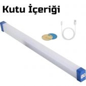 Usb Şarzlı Acil Durum ve Aydınlatma Led Florasan Ev,Kamp,Maden,İşyeri,Balıkcı Lambası 52cm 80W - 8